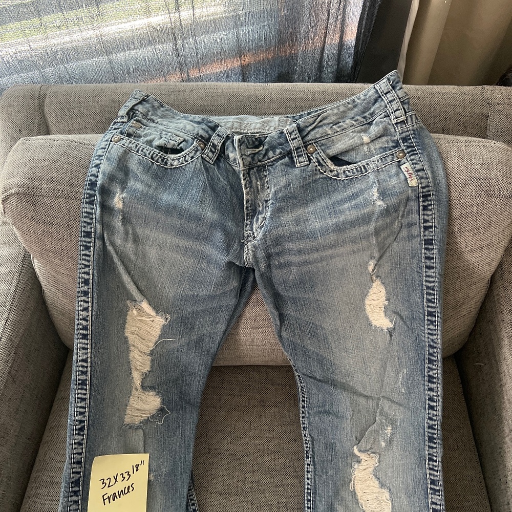 Silver Jeans ‘Frances “18’ 32x33